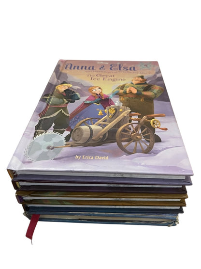 Set #1-4 + Anna & Elsa Sisterhod Is the Strongest Magic Books Hardcover Random House