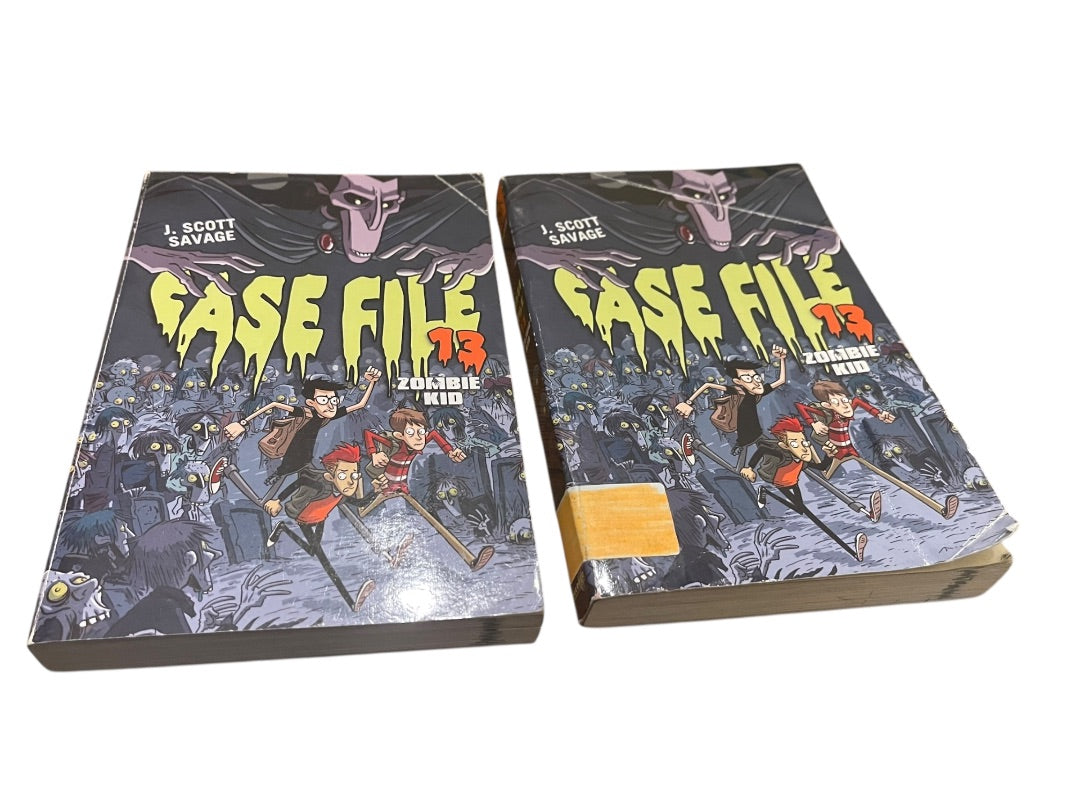 The Case File 13 J. Scott Savage 1-4 Paperback and Hardcover Harper