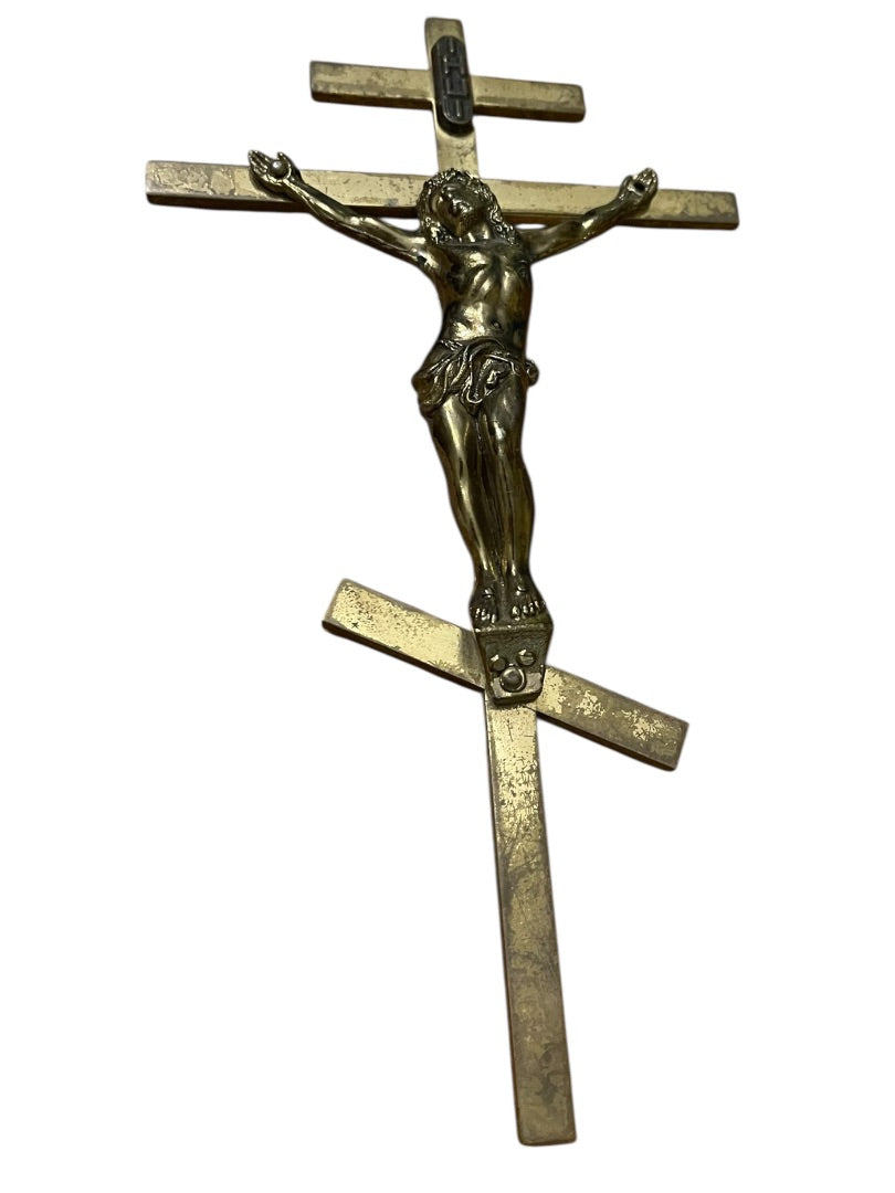 Vintage Gallo NYC Orthodox Crucifix Mid 20th Century