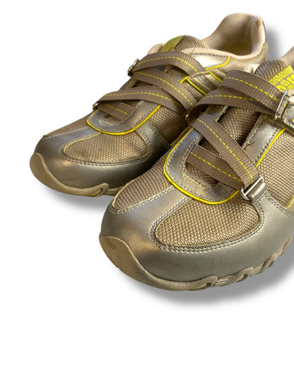 Size 9 Skechers Bikers Rock-Steady Athletic Shoes Womens Metallic