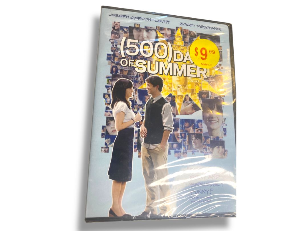 500 Days of Summer Sealed DVD Movie Joseph Goron-Levitt Zooey Deschanel