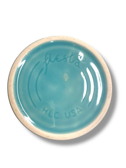 Fiesta  Small Utility Jam Jar Homer Laughlin 5.5" Turquoise