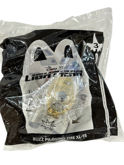 2022 McDonalds Disney Pixar Lightyear Happy Meal Toy Buzz Piloting the XL-15 New Sealed