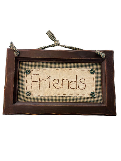 Slate Wall Hanging Indoor Outdoor Welcome Sign Oval Country Style Heart