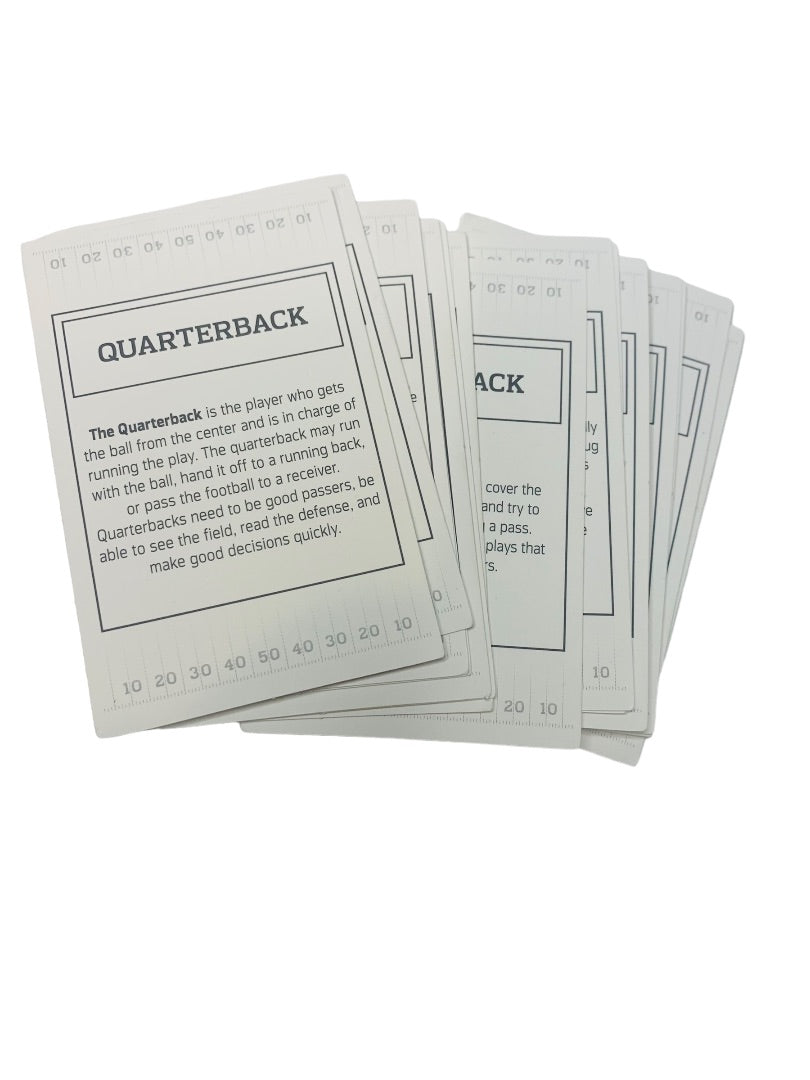 NFL-Opoly Junior Set of 16 NFL Deed Cards Replacement Part Crafts Masterpieces