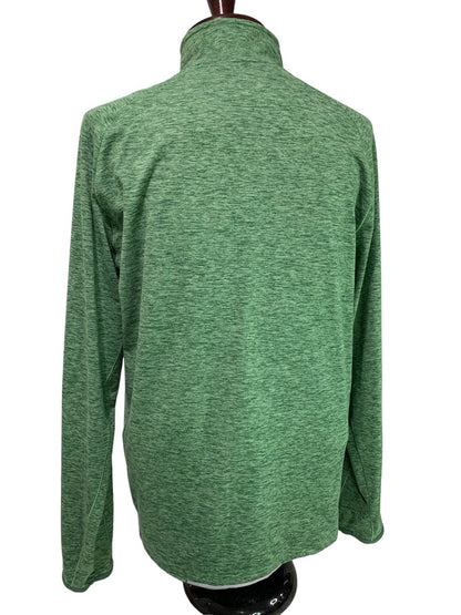 Medium VRST Green Long Sleeve 1/4 Zip Mens Activewear Jacket Shirt