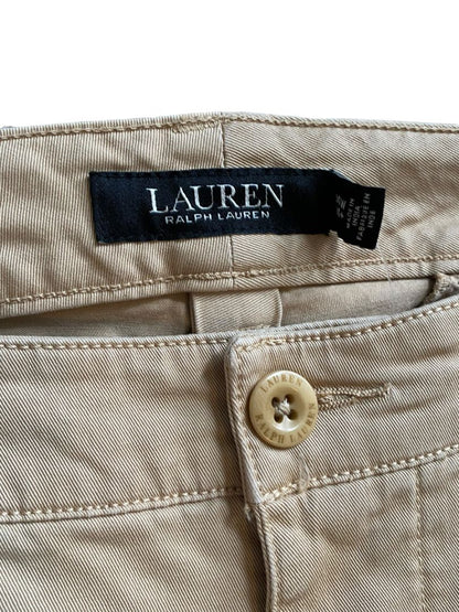 14W Lauren Ralph Lauren Tan Fahol 22 Tan Pants NWT