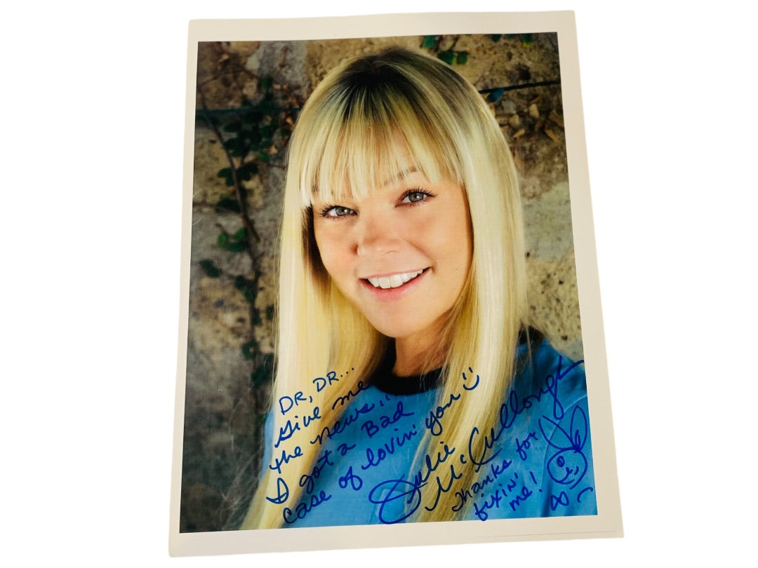 Julie McCullough Autographed Headshot 8x10 Photo Personalized Signed