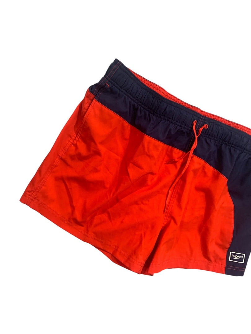 XXL Speedo Mens New Swim Trunks High Risk Red UPF 50+ Protection Eco 4-Way Comfort Stretch