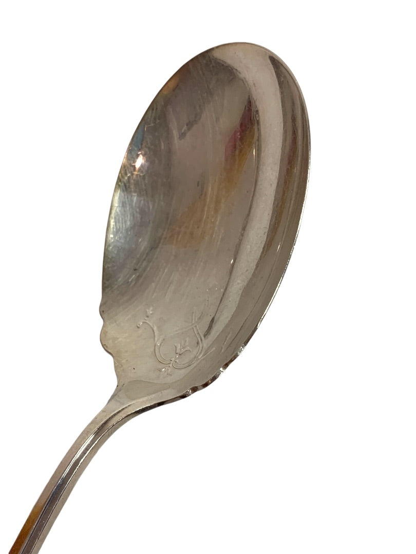 Oneida Community Plate Tudor Serving Spoon 9 Inch