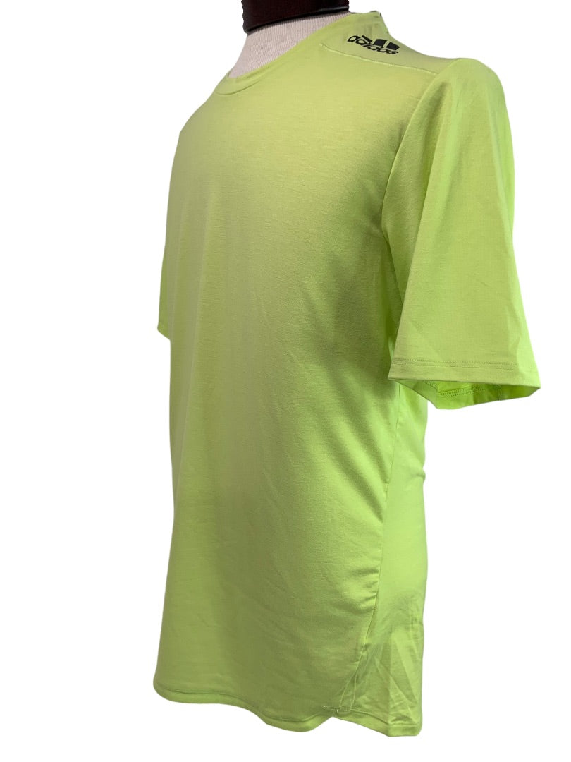 Medium Adidas Mens New Tshirt Pulse Lime Green HB9203