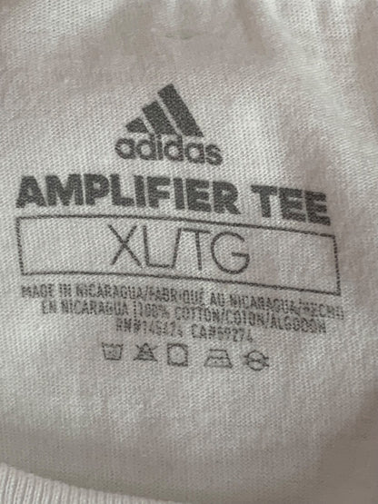 XL Adidas Mens New White Logo Tshirt Basic Short Sleeve ED9606