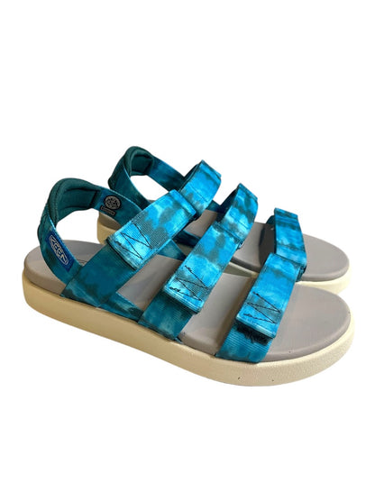 Size 7.5 Keen Womens New Sandals Elle Strappy Seamoss Tie Dye