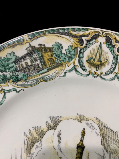 North Side Savings Bank Commemorative Plate 1951 11 Inch