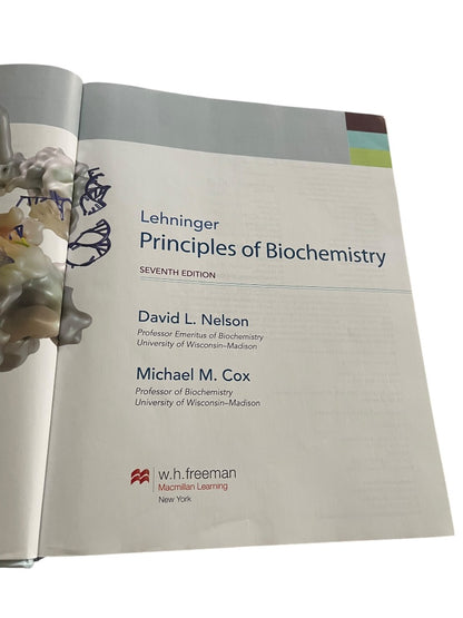 Lehninger Principles of Biochemistry 7th Edition Nelson Cox Pre-Owned