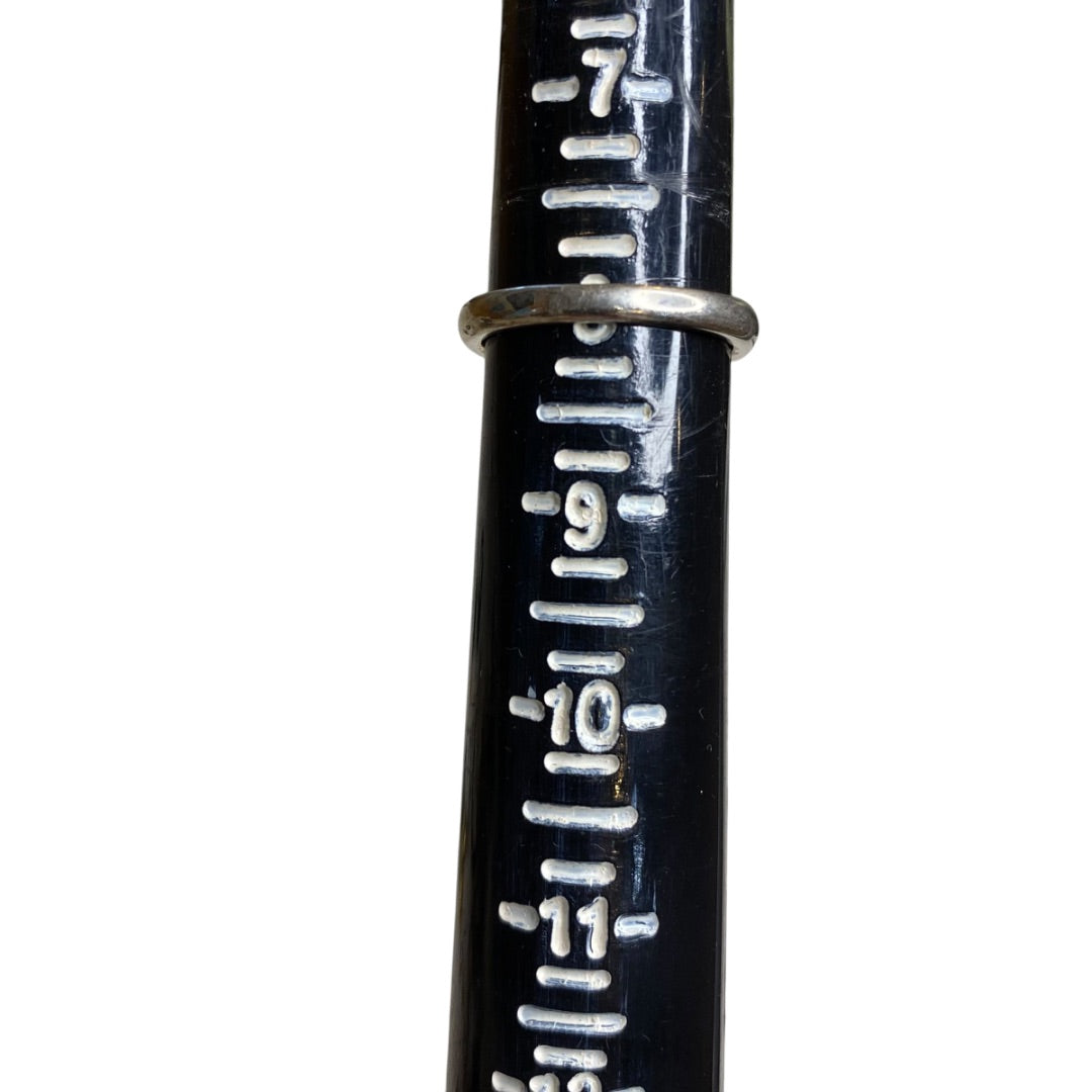 Size 8 L'Amore Duro Tutto Womens Gold Plated Ring 14mm Joy Dravecky