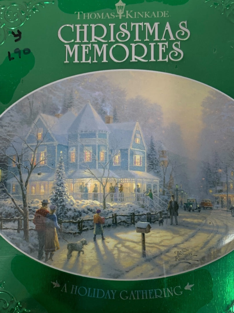 New Sealed 3 CD Tin 50 All-Time Christmas Favorites Thomas Kincade Postcards