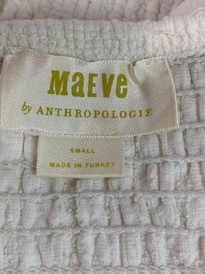 Small Maeve Anthropologie Womens Structured Tie Shoulder Tank Shirt