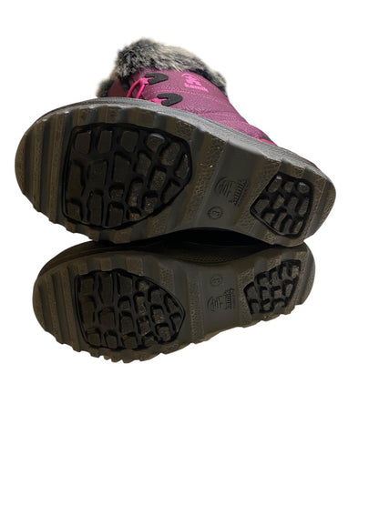 Size 3 Kamik Girls Snowgypsy Winter Boots Snow Purple Black