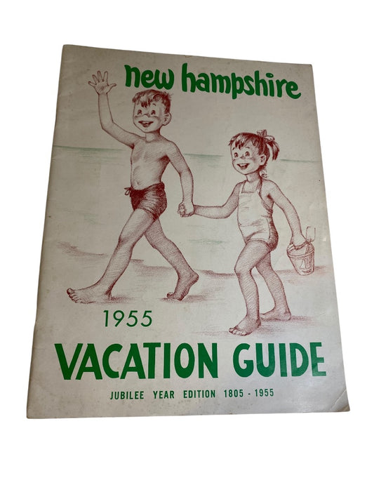 1955 New Hampshire Vacation Guide Magazine Jubilee Year Edition