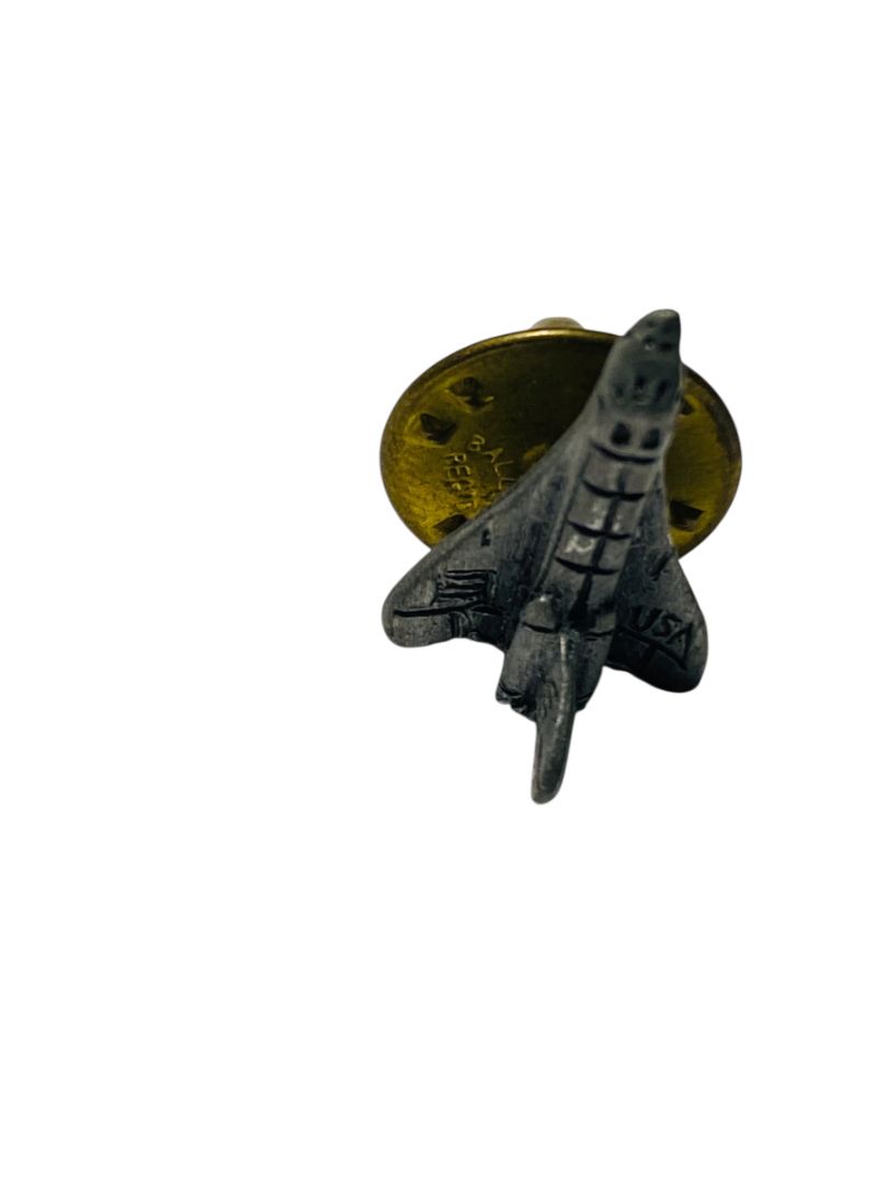 Space Shuttle Vintage Tie Tack Lapel Pin NASA Challenger Discovery Columbia USSF
