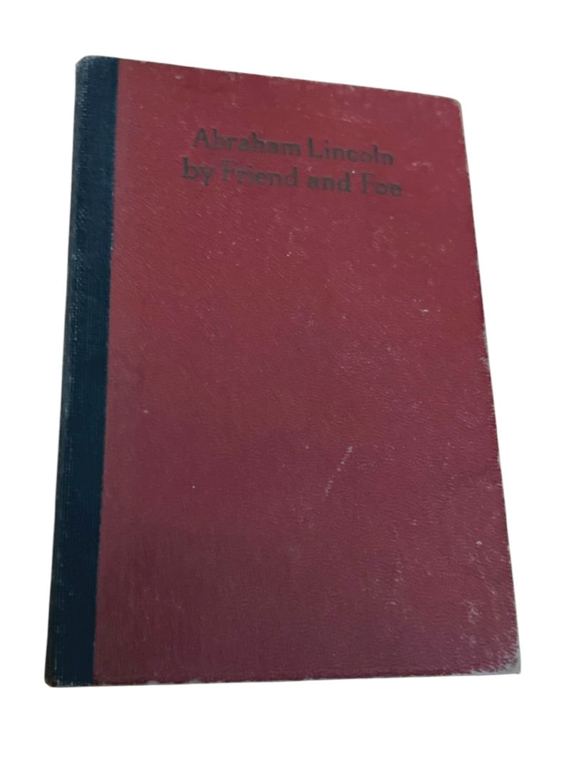 Abraham Lincoln by Firned and Foe Noah Brooks Democratic Manual 1864 Reprint