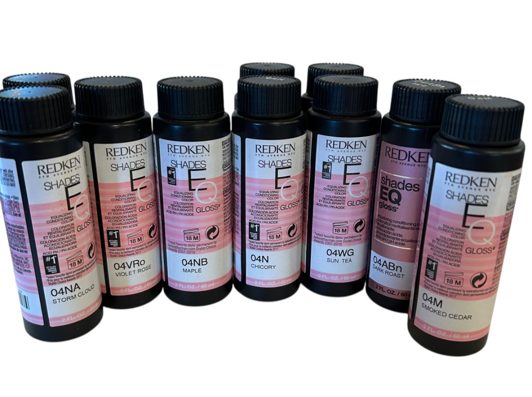 Lot of 129 Redken Shades EQ Liquid Hair Color Assorted New