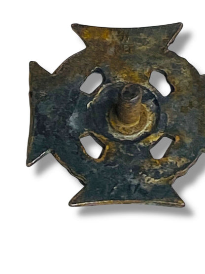 1950s Polish Boy Scout Screw Back Pin Badge CZU WAJ 1"