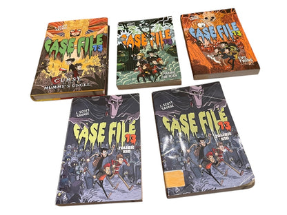 The Case File 13 J. Scott Savage 1-4 Paperback and Hardcover Harper