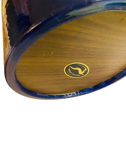 Vintage Schweppes Kraftware Curiously Refreshing Ice Bucket Lid