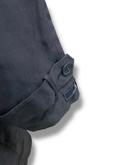 Size XL London Fog Womens Black Microfiber Overcoat Vintage