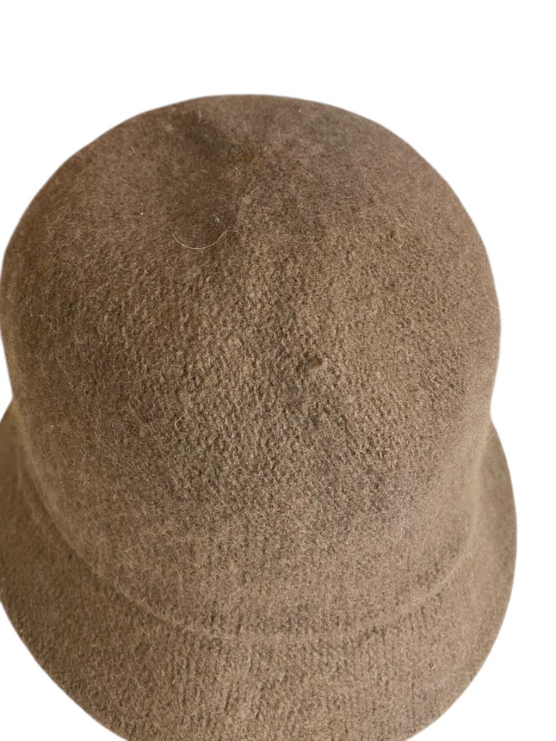 One Size Vince Camuto Brown Wool Blend Womens Bucket Hat