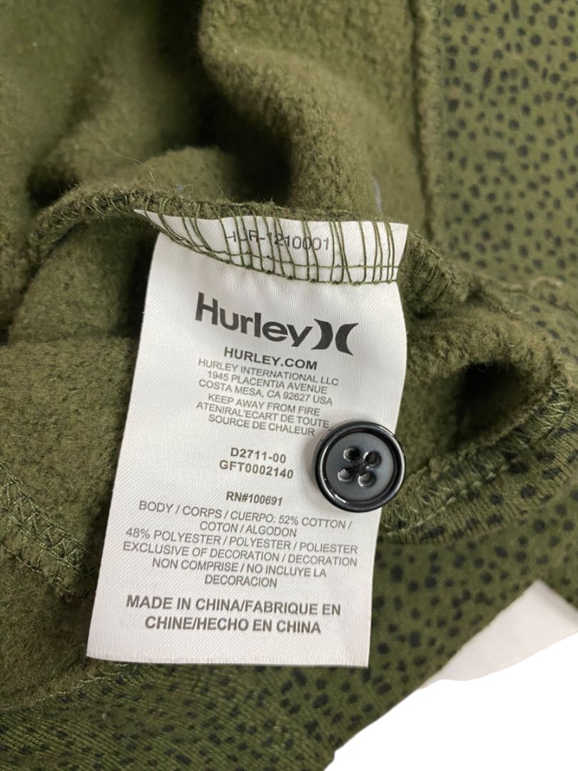 Size XS Hurley Womens Fleece Lined Winchester Jacket Removable Hood