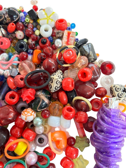 Acrylic Beads Craft Pieces 8.7 ounces Kits Cord Hobby DIY