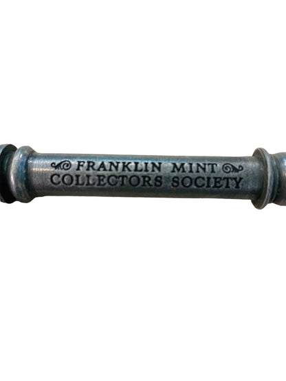 The Franklin Mint Collectors Society Silvertone Key Special Edition 6" Set of 2