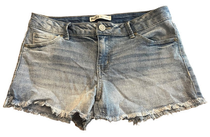 Size 16 Mudd Girls Shortie Denim Shorts Bottom Cutoff Jean Adjustable Waist