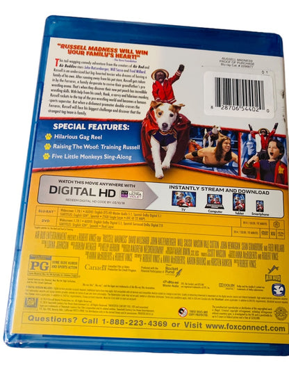 Russell Madness Sealed New Blu-Ray  DVD  Digital HD Disc Movie Air Bud Presents