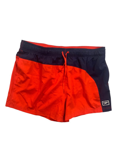 XXL Speedo Mens New Swim Trunks High Risk Red UPF 50+ Protection Eco 4-Way Comfort Stretch