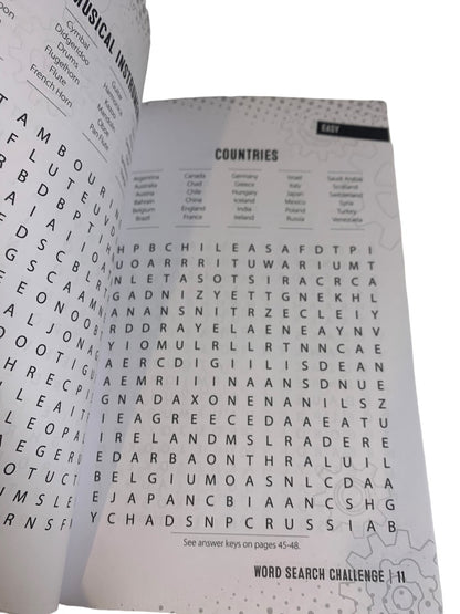 Ebay Open 2024 Swag Sharp Minds Word Search Challenge  Booklet by Better Life New. 44 Searches