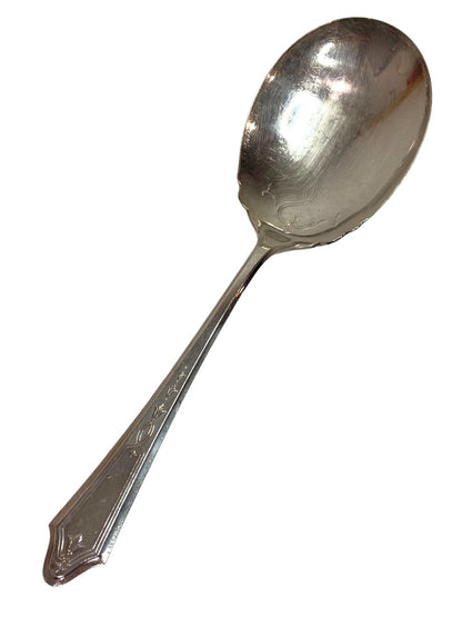 Oneida Community Plate Tudor Serving Spoon 9 Inch