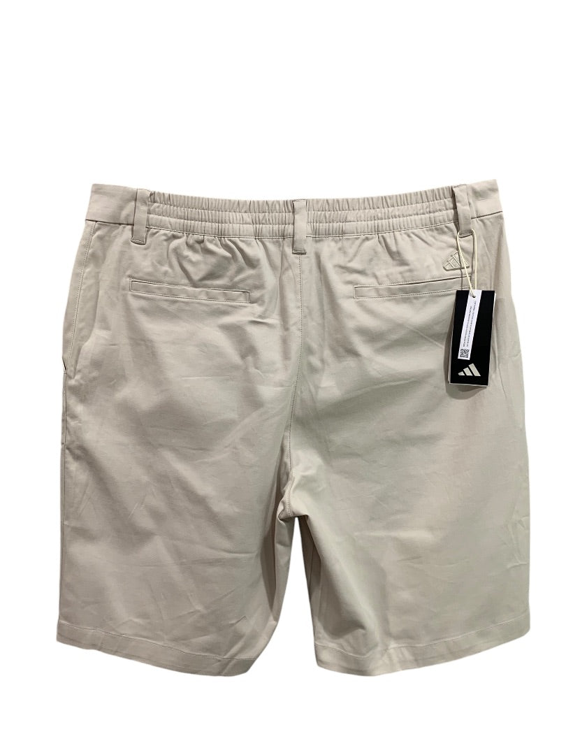 Size 35 Adidas Mens New Go-To Shorts Golf Tan IA4769