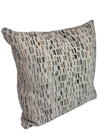 Throw Pillow Waterfowl Fill Accent 21 x 21 Inches Textured Neutral Tones