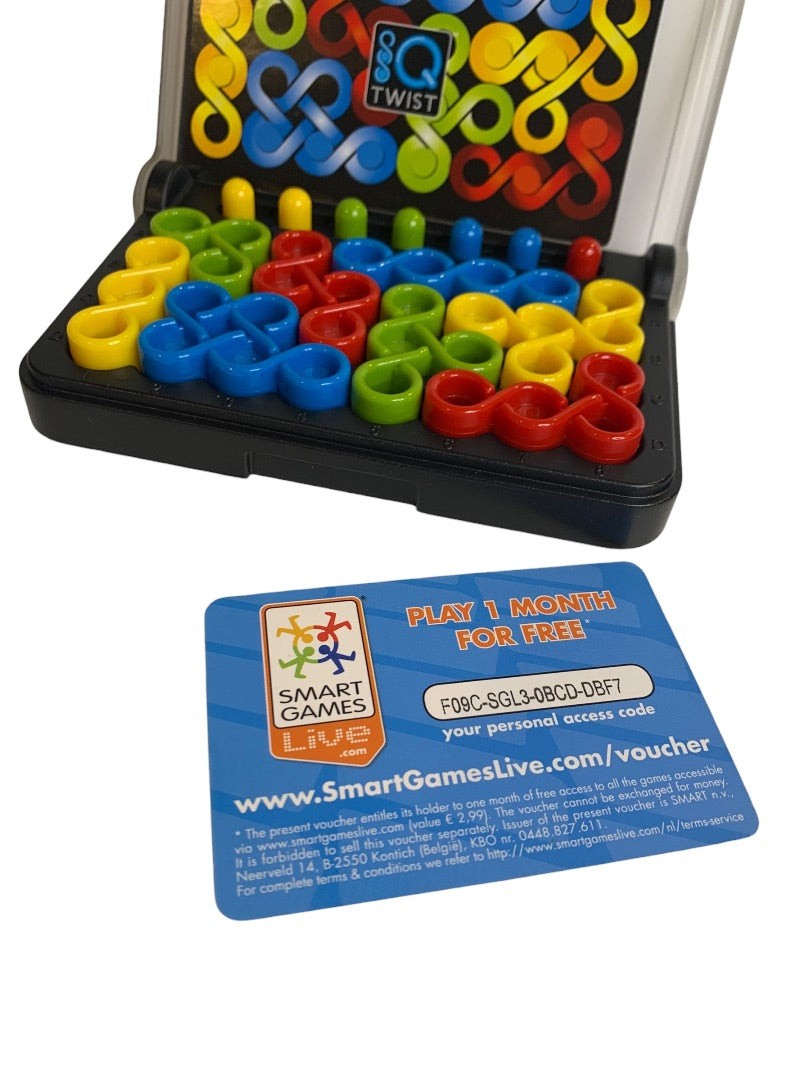 IQ Twist Smart Games Multi-Level Logic Game Ages 6-99