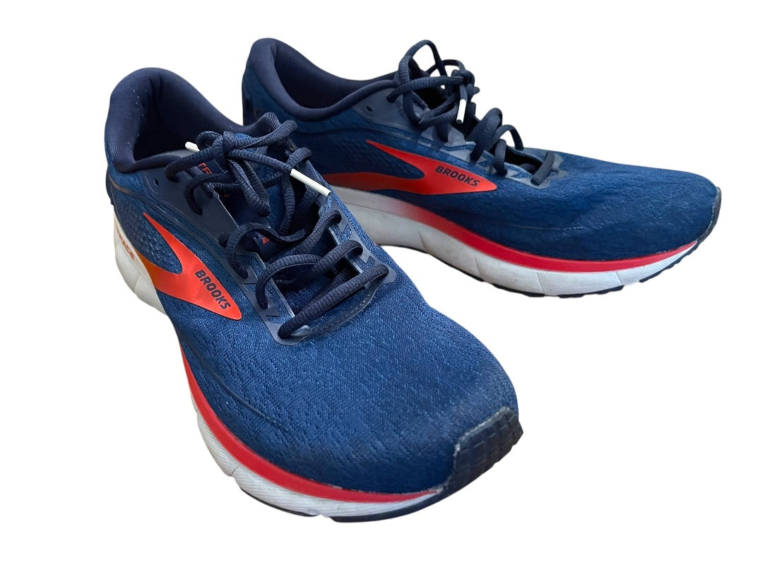 Size 11.5 Medium Brooks Trace 2 Shoes Mens Blue Sneakers