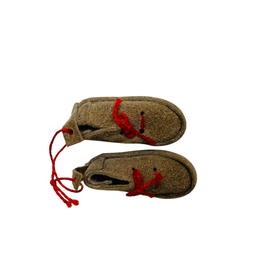 Vintage Miniature Shoes Ornament Hanging Traditional 1.5"