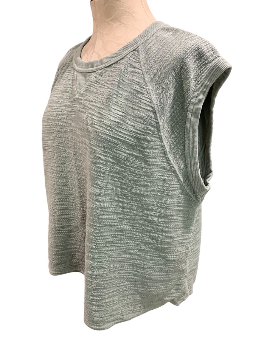 Size XXL Universal Thread Sage Green Knit Crop Tank Top Shirt