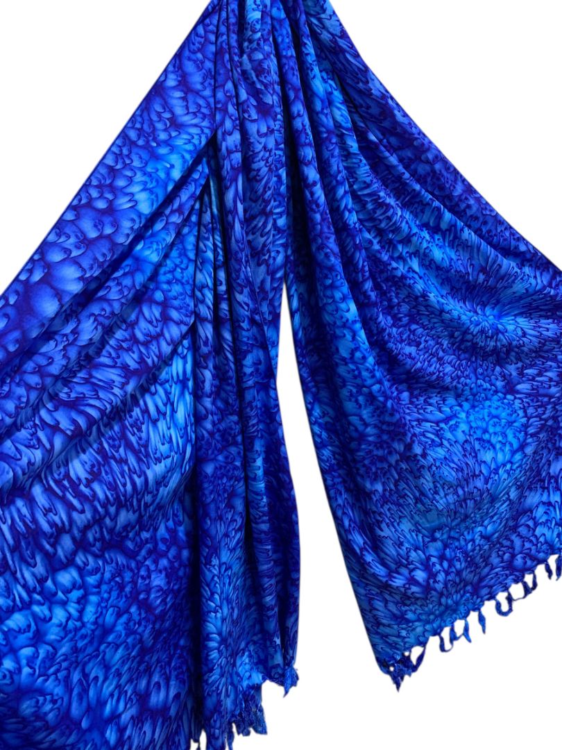 One Size Rima Sarong Beach Wear Swim Coverup 42"x 72"