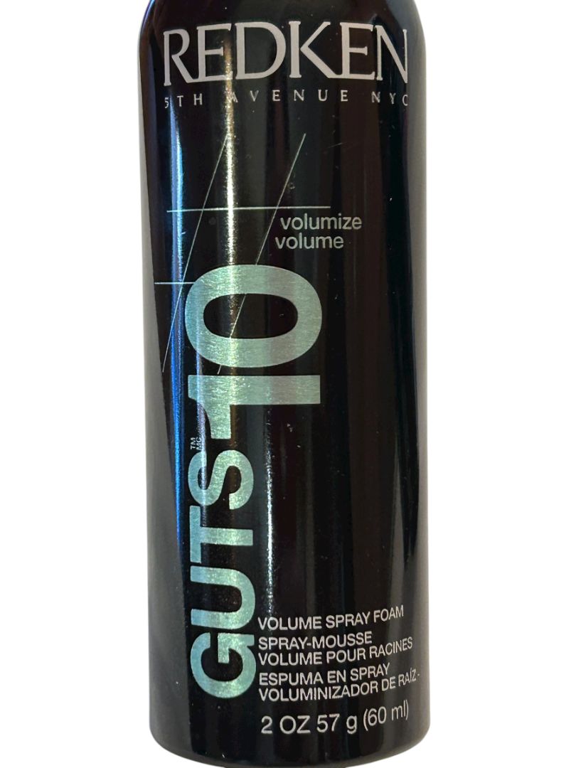 Lot of 3 Redken Guts 10 Volume Spray Foam Mousse 2 oz Each New