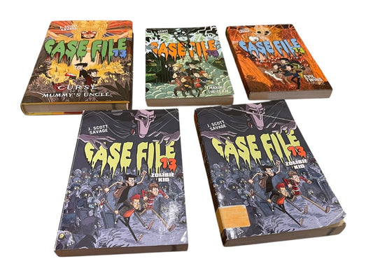 The Case File 13 J. Scott Savage 1-4 Paperback and Hardcover Harper