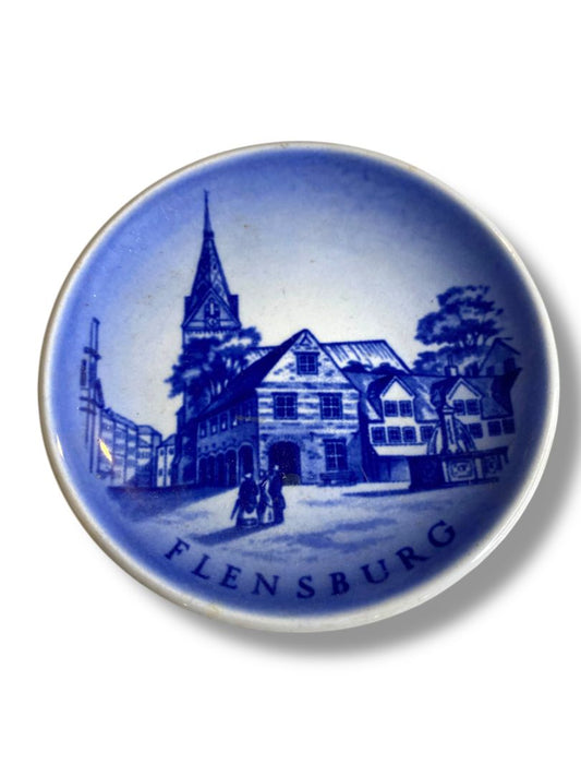 Vintage Royal Copenhagen Mini Plate Decorative Flensburg 3.25"